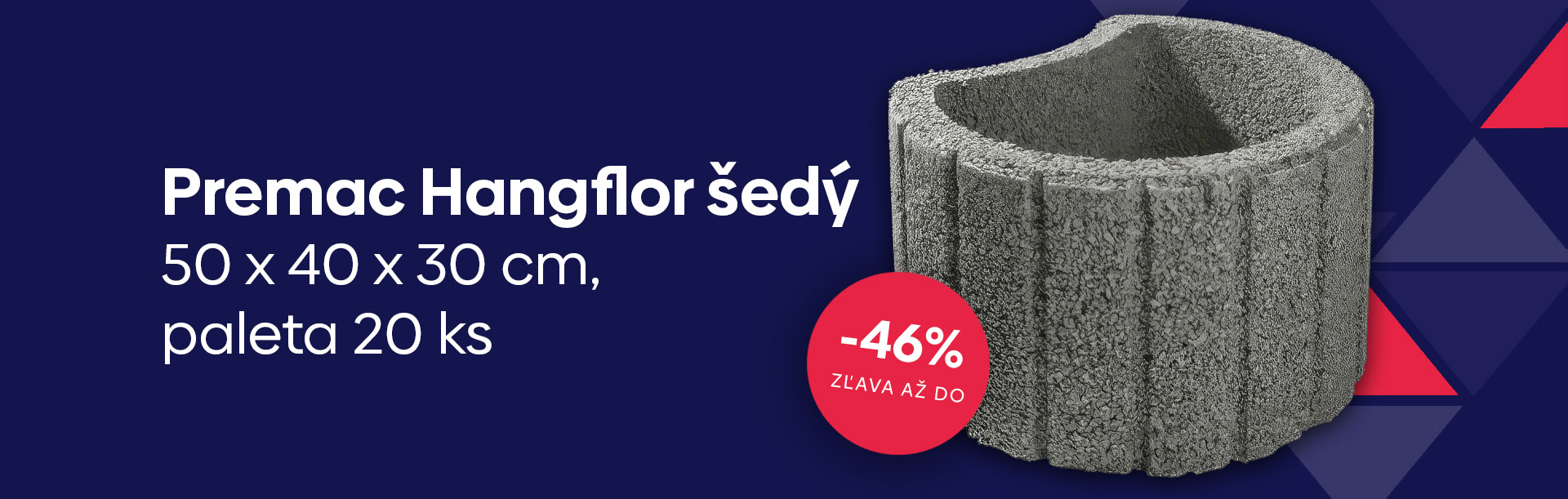 Premac Hangflor šedý
